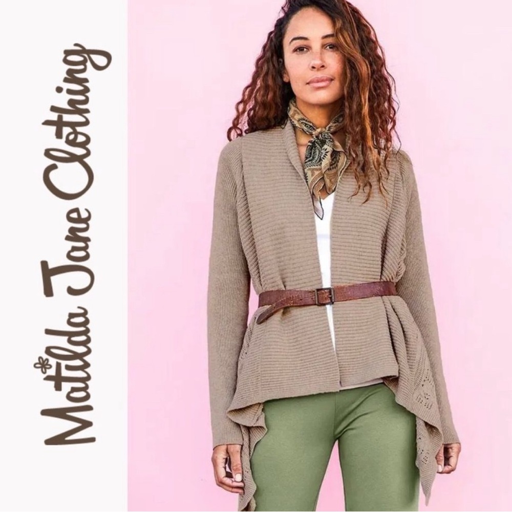 Matilda Jane | Dream Chasers Lets Getaway Cardigan Cashmere Blend Size Large